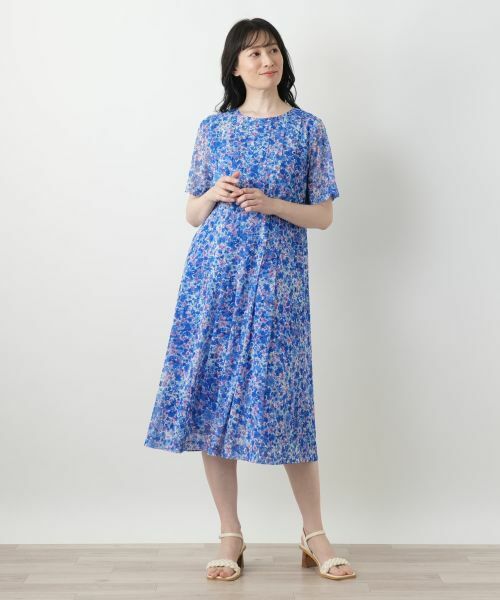 Leilian / レリアン ドレス | 花柄フレアワンピース【ERICA】 | 詳細1