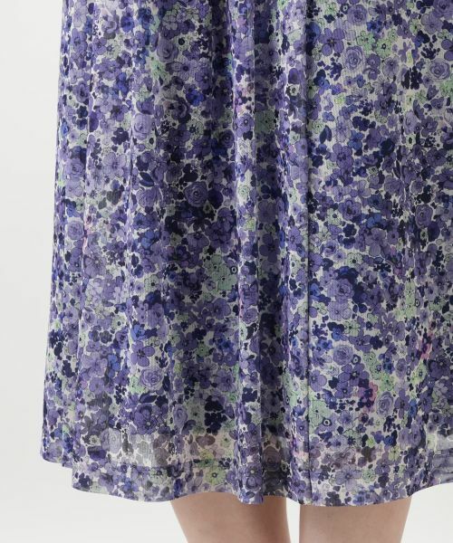 Leilian / レリアン ドレス | 花柄フレアワンピース【ERICA】 | 詳細13