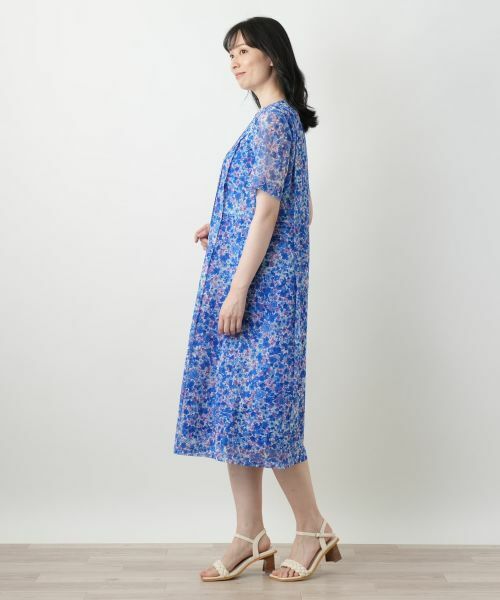 Leilian / レリアン ドレス | 花柄フレアワンピース【ERICA】 | 詳細2