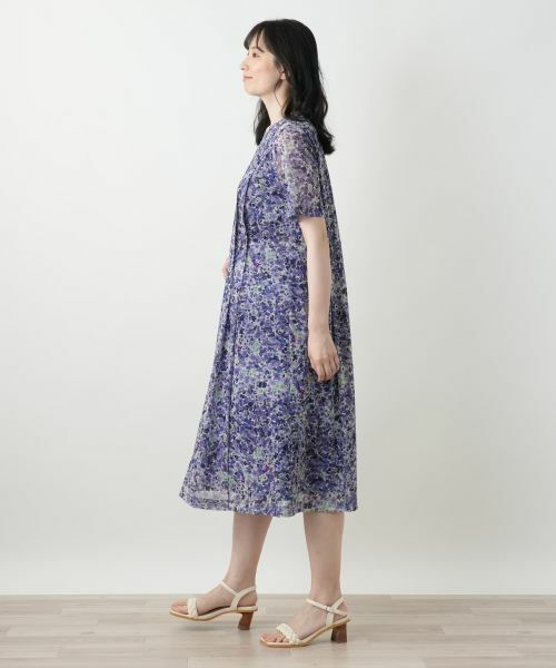 Leilian / レリアン ドレス | 花柄フレアワンピース【ERICA】 | 詳細5