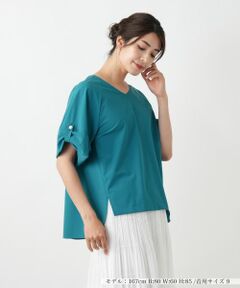 Leilian / レリアン シャツ・ブラウス | 【店舗人気】Vネックブラウス