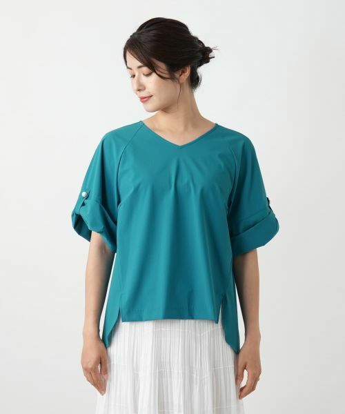 Leilian / レリアン シャツ・ブラウス | 【店舗人気】Vネックブラウス | 詳細11