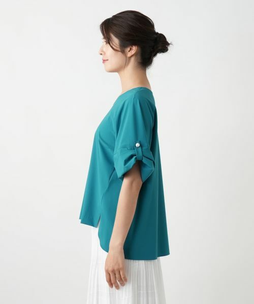 Leilian / レリアン シャツ・ブラウス | 【店舗人気】Vネックブラウス | 詳細12