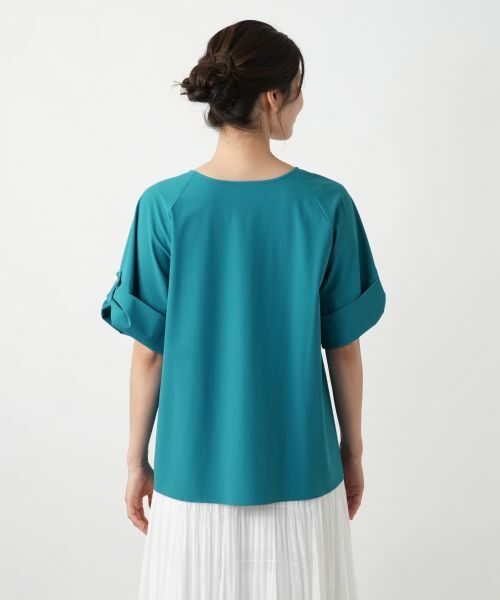 Leilian / レリアン シャツ・ブラウス | 【店舗人気】Vネックブラウス | 詳細13