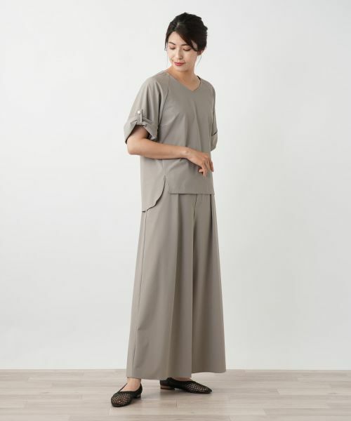 Leilian / レリアン シャツ・ブラウス | 【店舗人気】Vネックブラウス | 詳細4