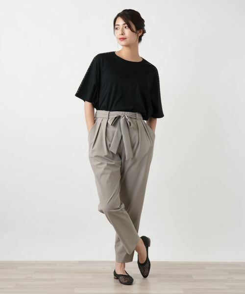 Leilian / レリアン その他パンツ | ペグトップパンツ | 詳細1