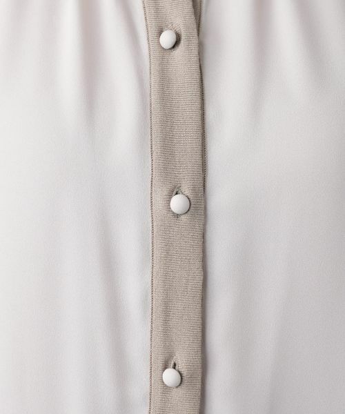 Leilian / レリアン カーディガン・ボレロ | 【店舗人気】異素材切り替えカーディガン | 詳細18