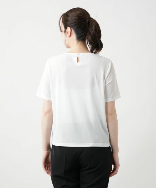 Leilian / レリアン カットソー | フラワーモチーフカットソー | 詳細12