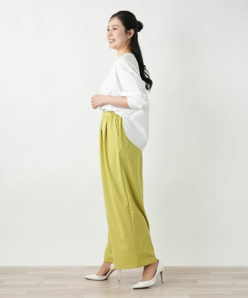 Leilian / レリアン その他パンツ | 洗えるワイドパンツ | 詳細3
