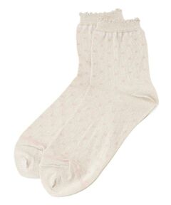 Leilian / レリアン ソックス | ラメドットショートソックス