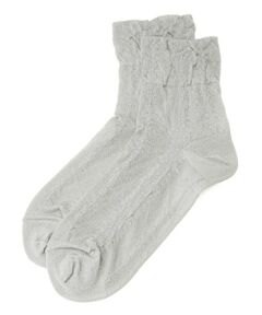 Leilian / レリアン ソックス | ラメショートソックス