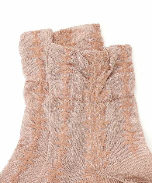 Leilian / レリアン ソックス | ラメショートソックス | 詳細1