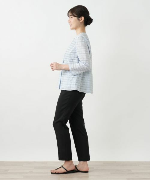 Leilian / レリアン テーラードジャケット | ノーカラージャケット | 詳細5