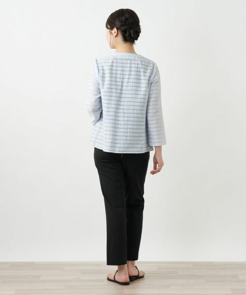 Leilian / レリアン テーラードジャケット | ノーカラージャケット | 詳細6