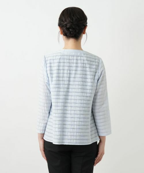 Leilian / レリアン テーラードジャケット | ノーカラージャケット | 詳細9