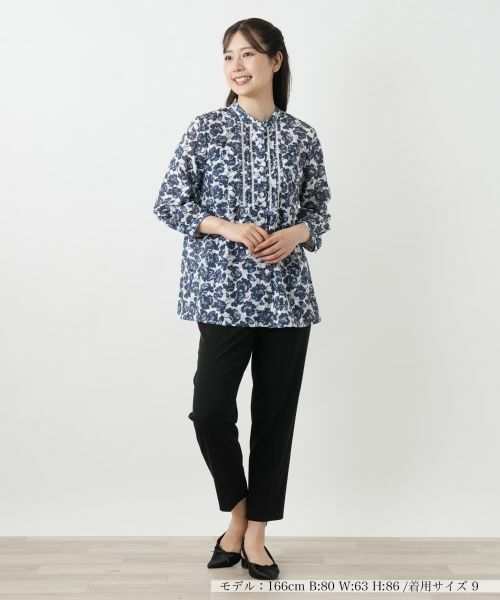 Leilian / レリアン シャツ・ブラウス | バンドカラーブラウス | 詳細1