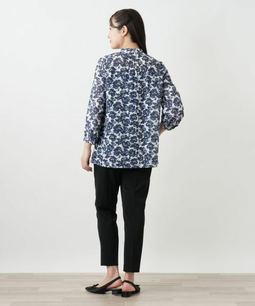 Leilian / レリアン シャツ・ブラウス | バンドカラーブラウス | 詳細3