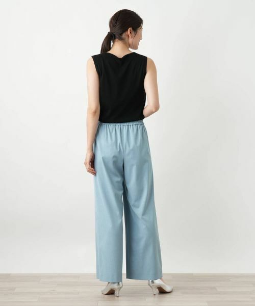 Leilian / レリアン その他パンツ | タックワイドパンツ | 詳細3