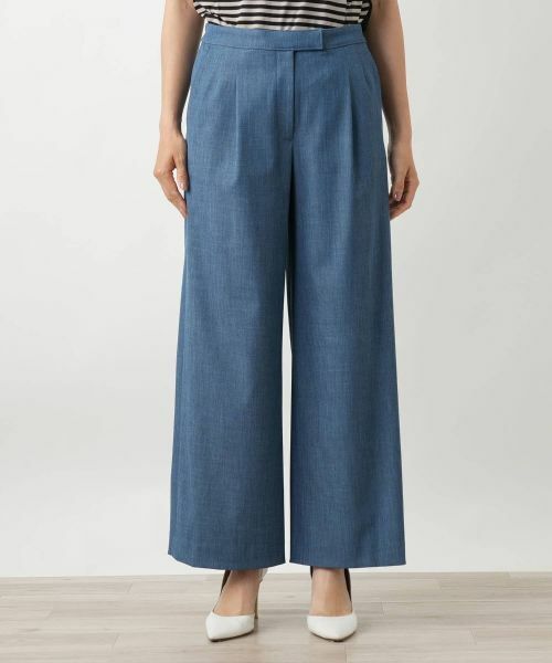 Leilian / レリアン その他パンツ | タックワイドパンツ | 詳細7