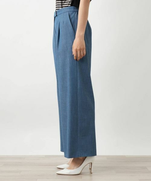 Leilian / レリアン その他パンツ | タックワイドパンツ | 詳細8