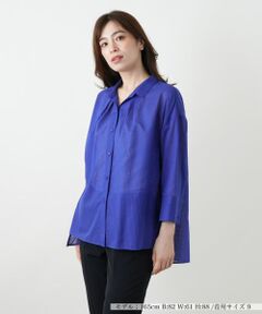 Leilian / レリアン シャツ・ブラウス | 織柄シャツブラウス【SOMELOS】