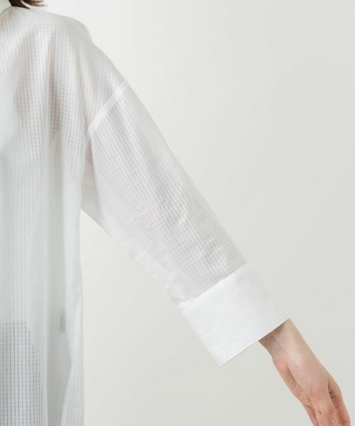 Leilian / レリアン シャツ・ブラウス | 織柄シャツブラウス【SOMELOS】 | 詳細12