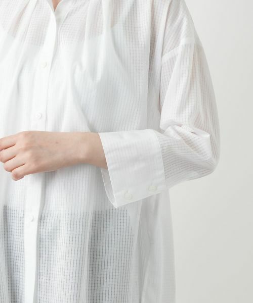 Leilian / レリアン シャツ・ブラウス | 織柄シャツブラウス【SOMELOS】 | 詳細13