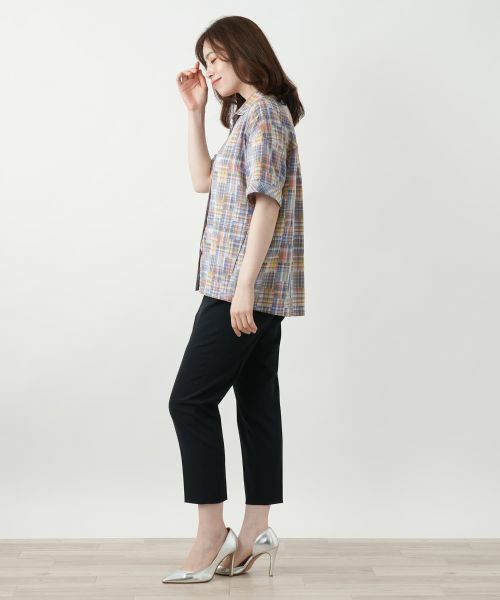 Leilian / レリアン シャツ・ブラウス | チェックシャツブラウス | 詳細2