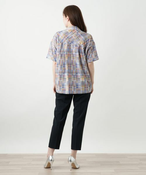 Leilian / レリアン シャツ・ブラウス | チェックシャツブラウス | 詳細3