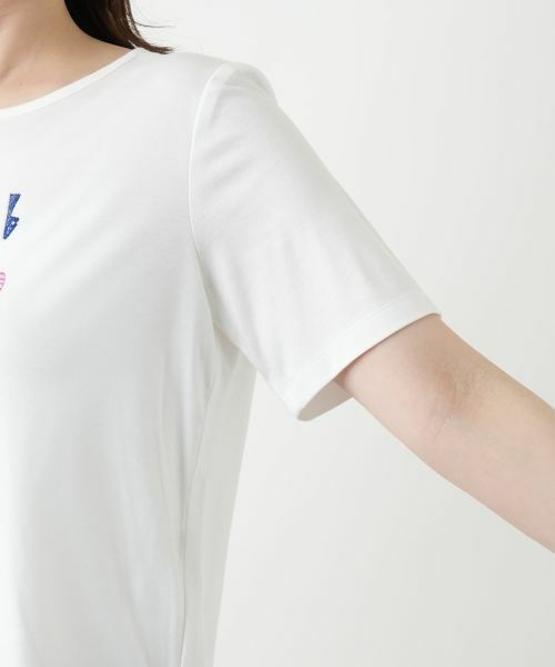 Leilian / レリアン Tシャツ | 刺繍カットソー | 詳細12