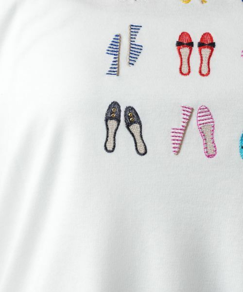 Leilian / レリアン Tシャツ | 刺繍カットソー | 詳細15