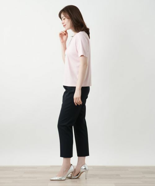 Leilian / レリアン Tシャツ | 刺繍カットソー | 詳細2