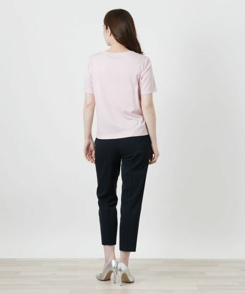 Leilian / レリアン Tシャツ | 刺繍カットソー | 詳細3