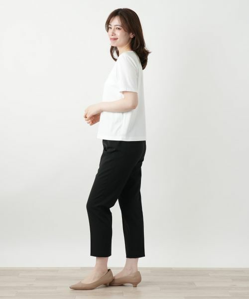 Leilian / レリアン Tシャツ | 刺繍カットソー | 詳細5