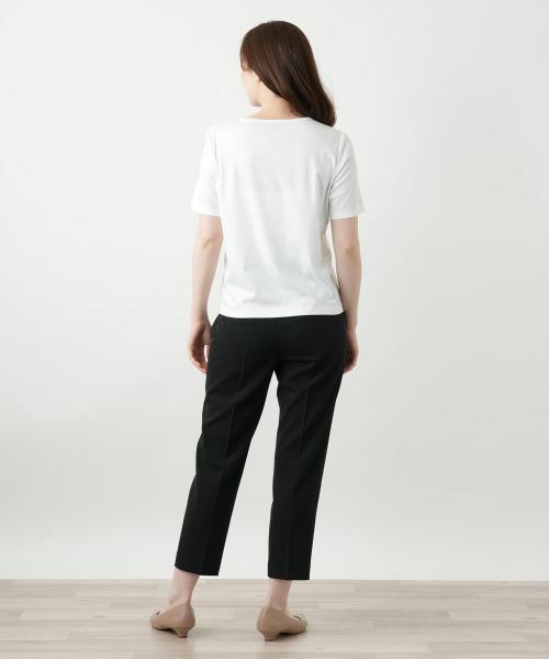 Leilian / レリアン Tシャツ | 刺繍カットソー | 詳細6