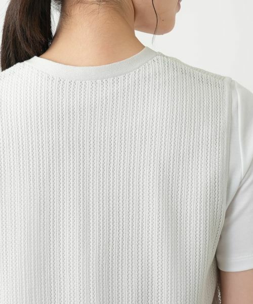 Leilian / レリアン テーラードジャケット | ニットベスト | 詳細11