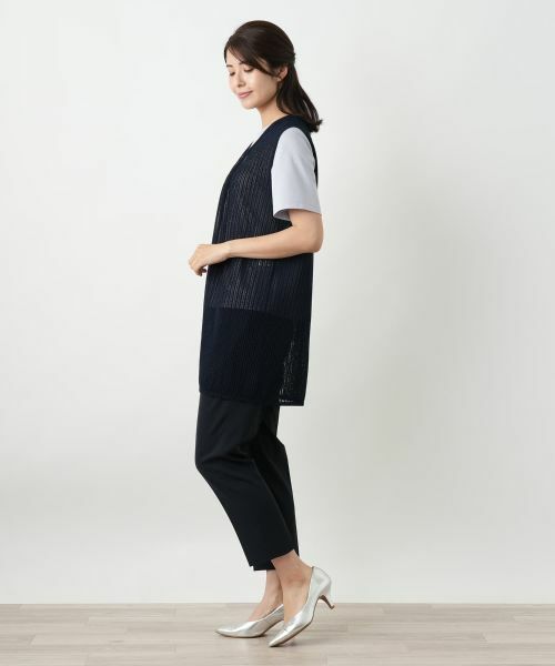 Leilian / レリアン テーラードジャケット | ニットベスト | 詳細2