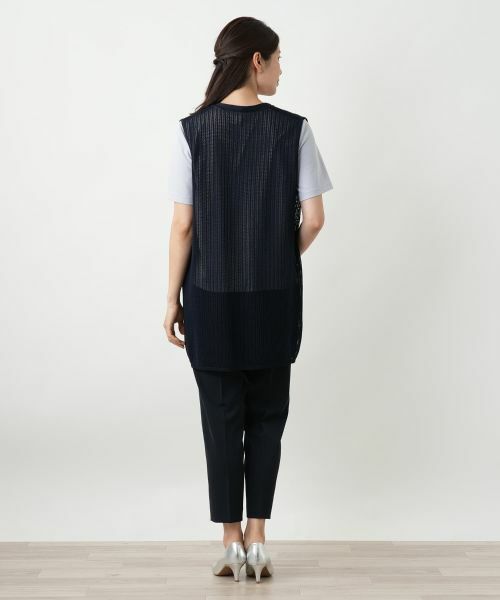 Leilian / レリアン テーラードジャケット | ニットベスト | 詳細3