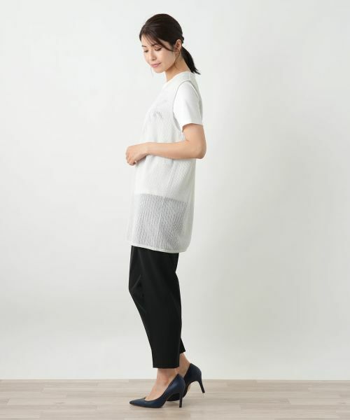 Leilian / レリアン テーラードジャケット | ニットベスト | 詳細5