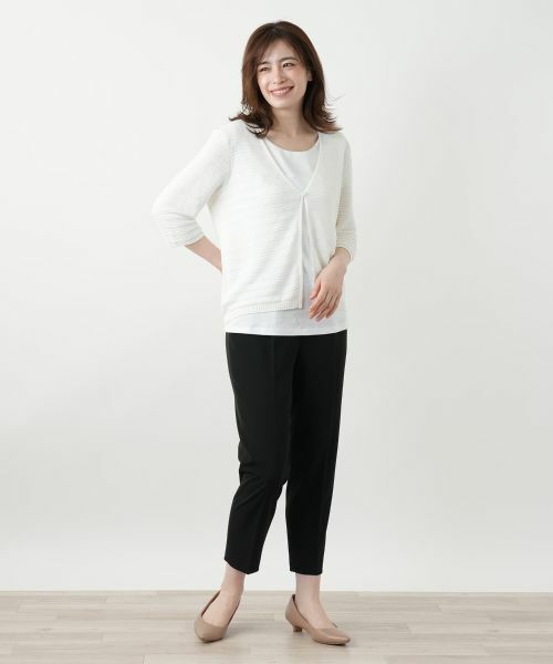 Leilian / レリアン カーディガン・ボレロ | 七分袖カーディガン | 詳細1