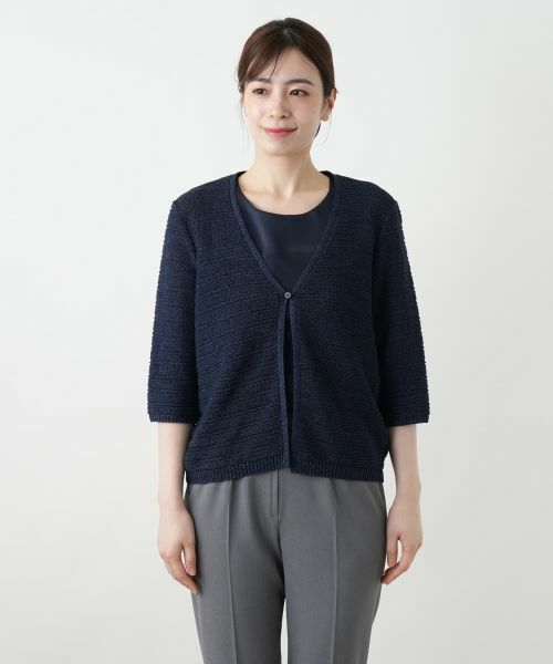Leilian / レリアン カーディガン・ボレロ | 七分袖カーディガン | 詳細7