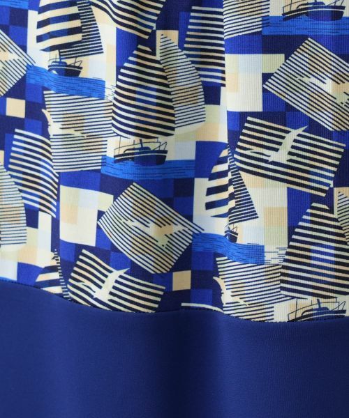 Leilian / レリアン カットソー | プリントタックカットソー | 詳細12