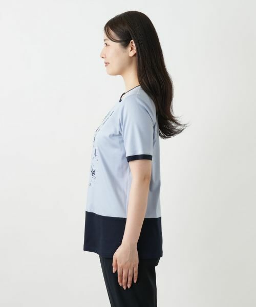 Leilian / レリアン カットソー | スパンコール刺繍カットソー | 詳細8