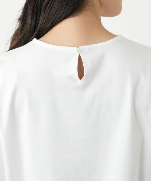 Leilian / レリアン カットソー | 刺繍クルーネックカットソー | 詳細11