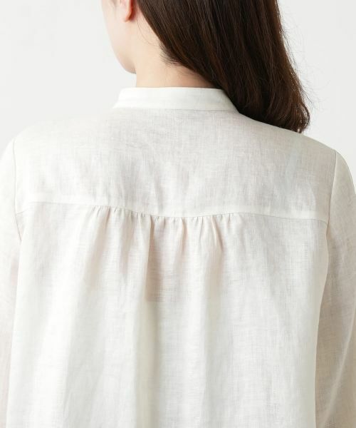 Leilian / レリアン シャツ・ブラウス | バンドカラーブラウス | 詳細11