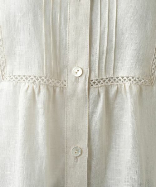 Leilian / レリアン シャツ・ブラウス | バンドカラーブラウス | 詳細14