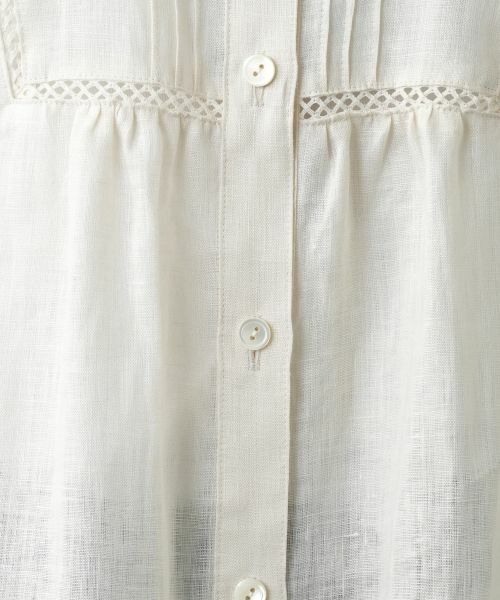 Leilian / レリアン シャツ・ブラウス | バンドカラーブラウス | 詳細15