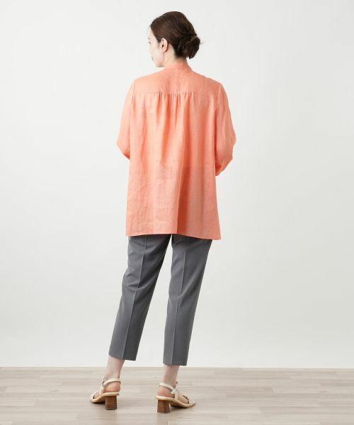 Leilian / レリアン シャツ・ブラウス | バンドカラーブラウス | 詳細3