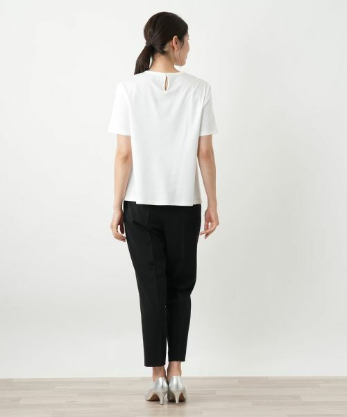 Leilian / レリアン カットソー | レース刺繍ブラウス | 詳細3