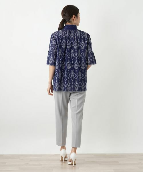 Leilian / レリアン シャツ・ブラウス | フラワー刺繍ブラウス【Leilian WHITE LABEL】 | 詳細6